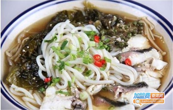 友达酸菜鱼面加盟费