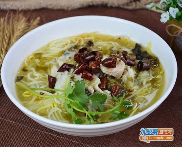 友达酸菜鱼面加盟费