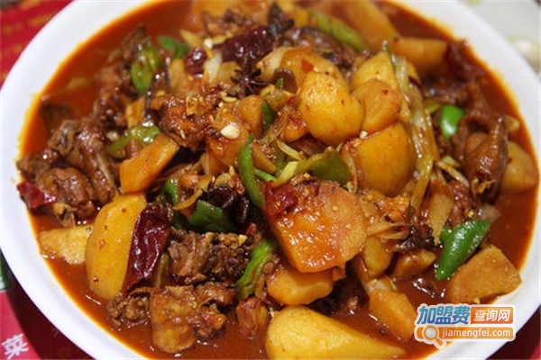 喔喔大盘鸡加盟费