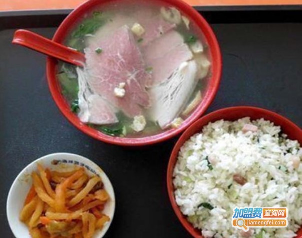 杨记菜饭骨头汤加盟费