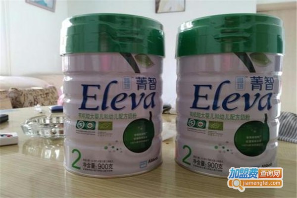 菁智奶粉加盟费