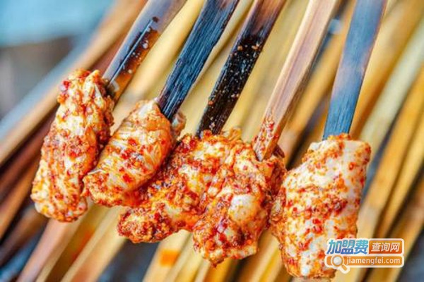 大竹签快乐烧烤加盟费