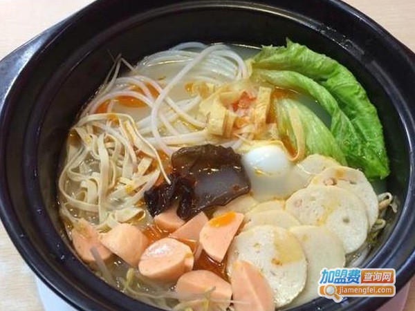 名香泰过桥米线加盟费