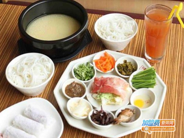 名香泰过桥米线加盟费