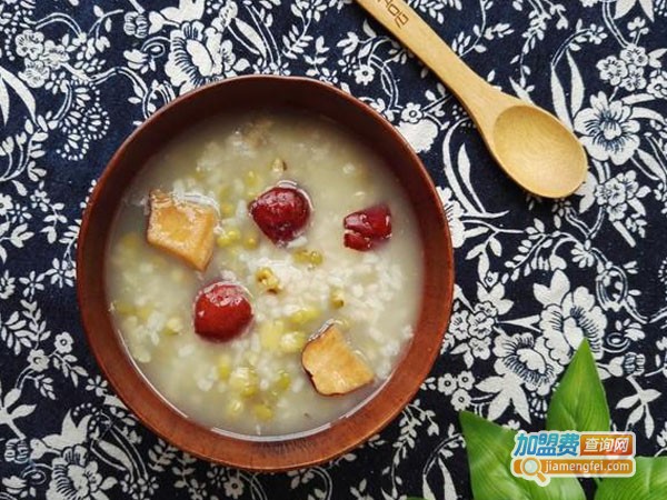 开心粥店加盟费