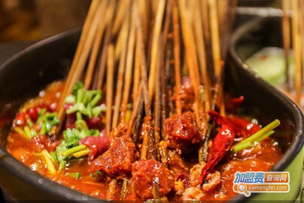 幸运签串串香加盟费