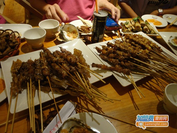 老马家木屋烧烤加盟费