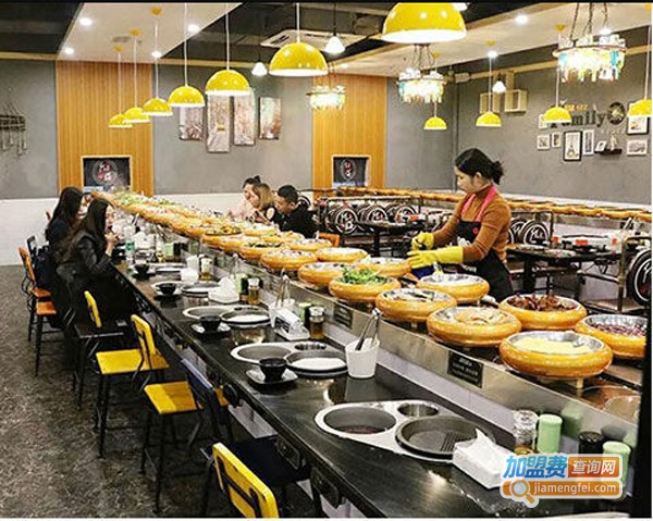 煌小签旋转火锅加盟费