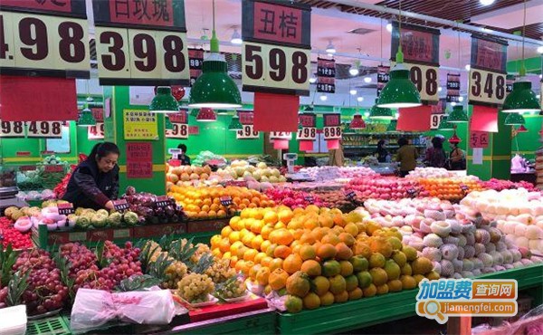 聚家乐生鲜超市加盟费
