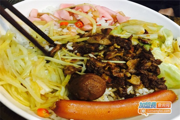 胡小馋卤汁拌饭加盟费