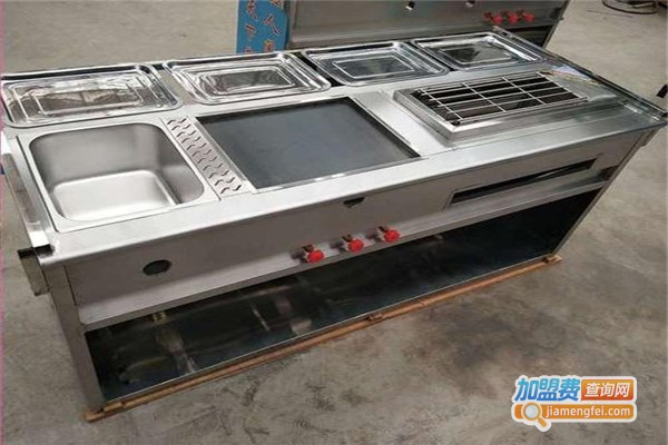 铁板烧烤车加盟