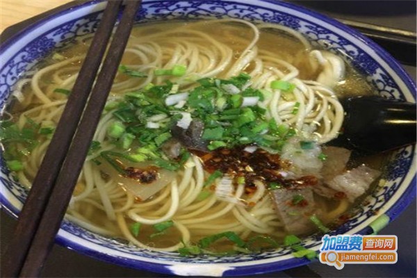 不二牛肉面加盟费