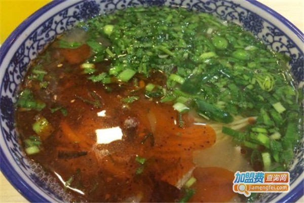 不二牛肉面加盟费