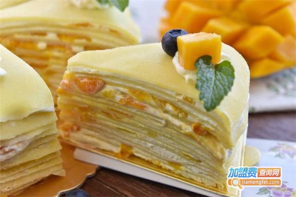 遇见拉蒂千层蛋糕加盟费