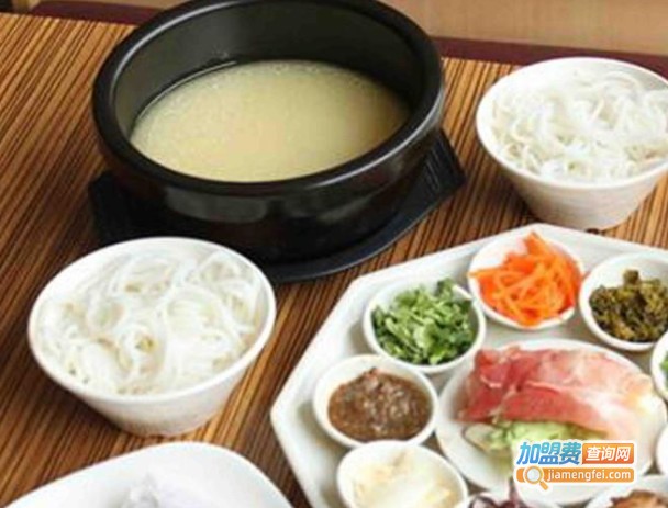 傣晓妹过桥米线加盟费