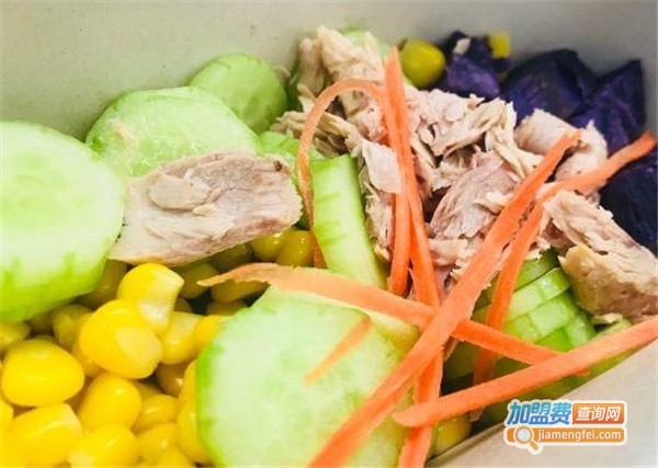 my轻食沙拉加盟费