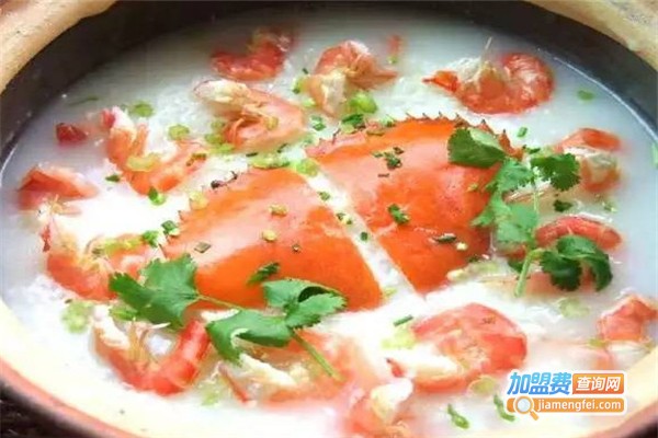 潮汕砂锅虾蟹粥加盟费