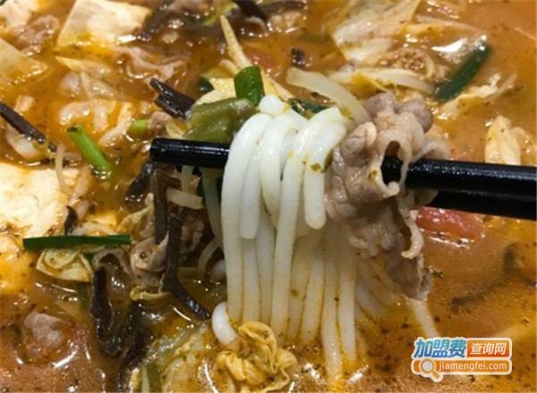 酸菜妹米线加盟费