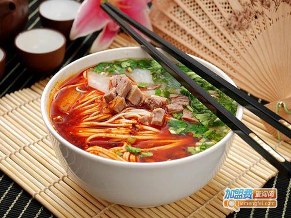 牛大人大碗牛肉面加盟费