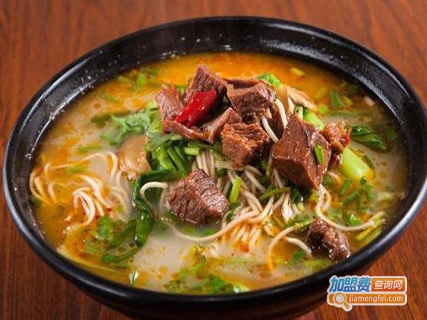 陈记牛肉拉面加盟费