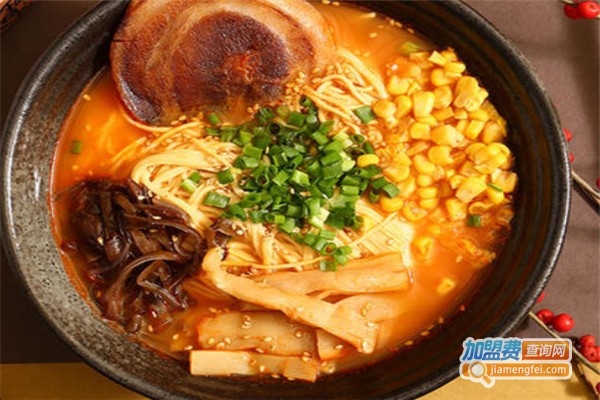 日式骨汤拉面加盟费