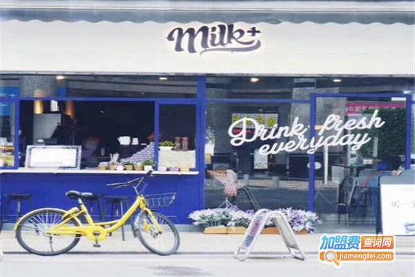 Milk+奶茶加盟