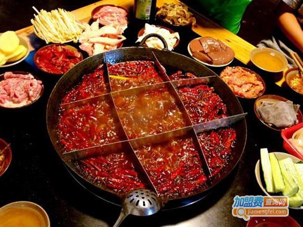 重庆特色火锅连锁加盟费