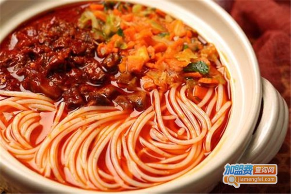 鲜香米线加盟费