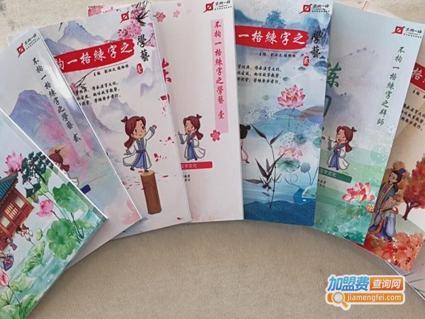 不拘一格练字加盟费