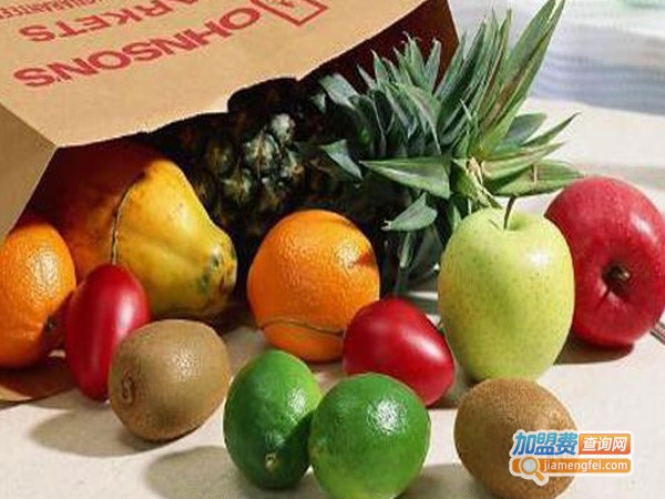 贵客隆水果加盟费