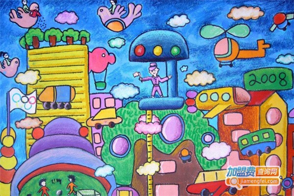 绘画教育加盟费