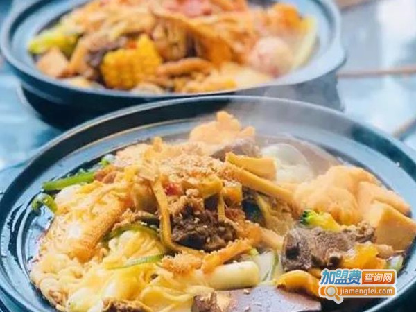 筋头巴脑香锅米饭加盟费