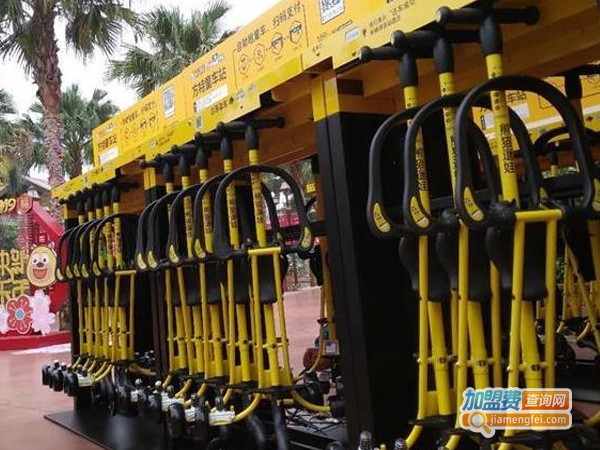 智能熊共享童车