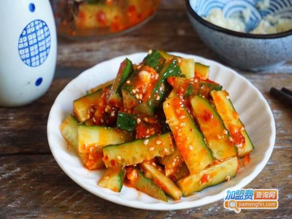 韩式凉菜加盟费