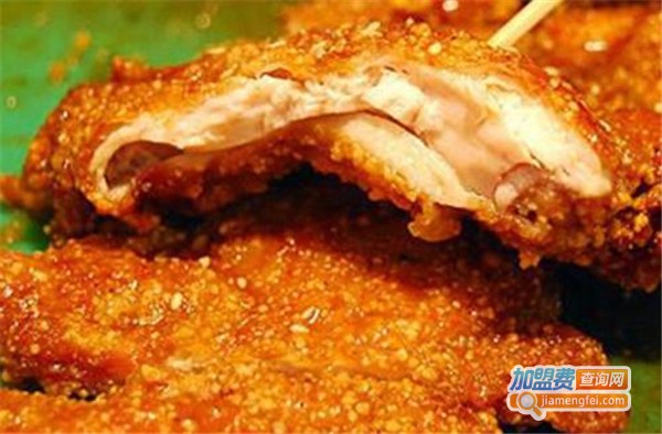 86碳烤鸡排加盟费