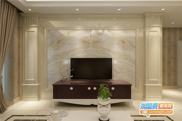 大理石背景墙加盟