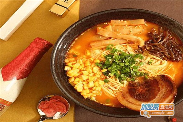 豚骨日式拉面加盟费