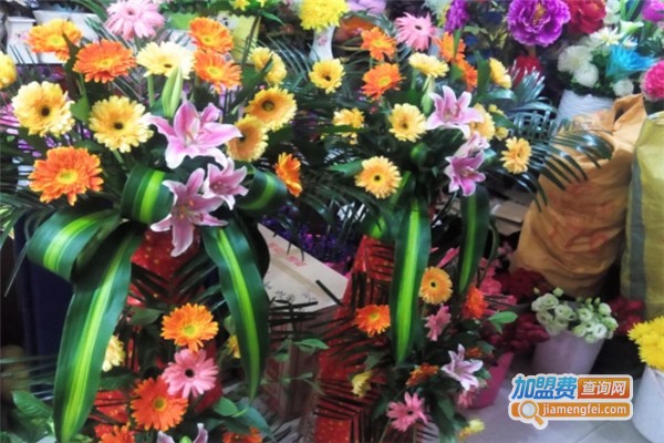 玫瑰之约鲜花店加盟费