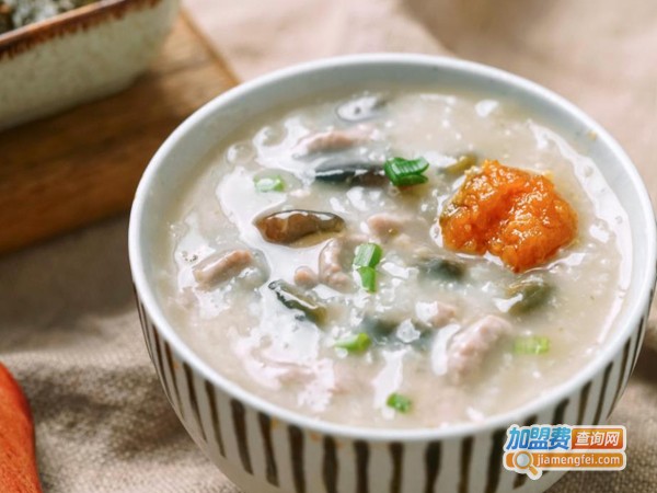 成都粥店加盟费