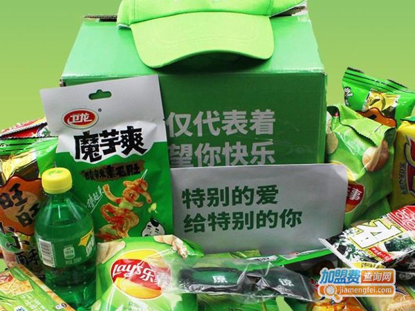 绿色零食专卖店加盟费