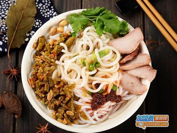 桂林明桂米粉加盟费