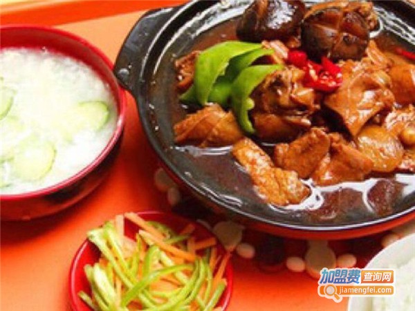 皖玉香黄焖鸡米饭加盟费