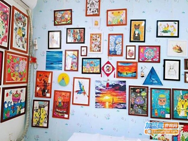 绘画连锁机构加盟费