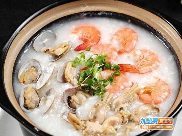 广州海鲜粥加盟费