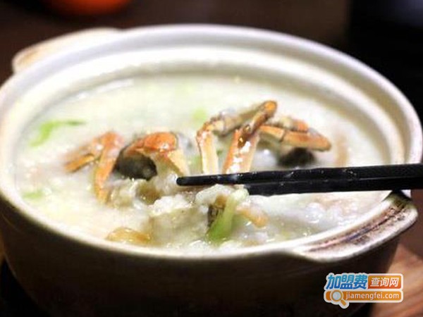 广州海鲜粥加盟费
