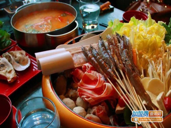 泰式自助火锅加盟费