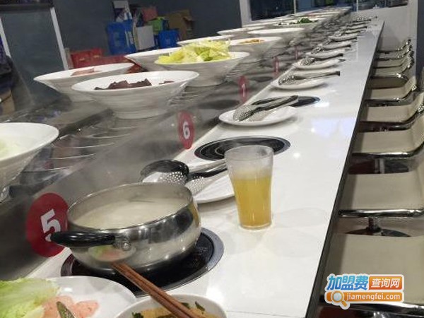 鲜回转自助火锅加盟费