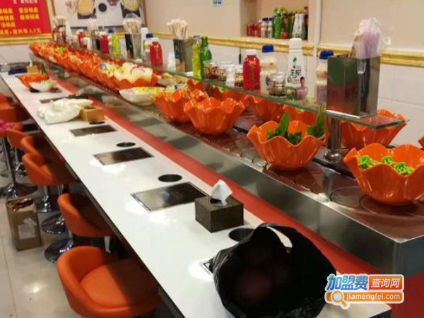 鲜回转自助火锅加盟费