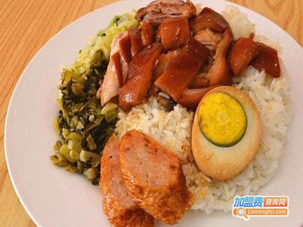 广越味隆江卤猪脚饭加盟费