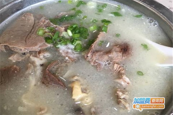 东和羊肉汤加盟费